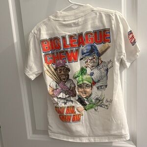 Abercrombie Kids White Big League Chew Graphic Tee